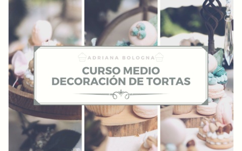 curso decoración de tortas nivel medio