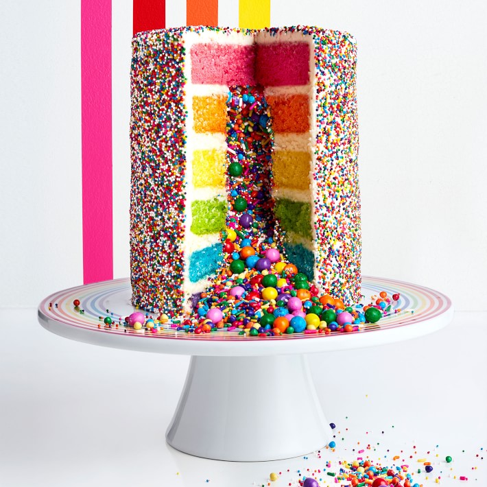 tortas con arcoiris